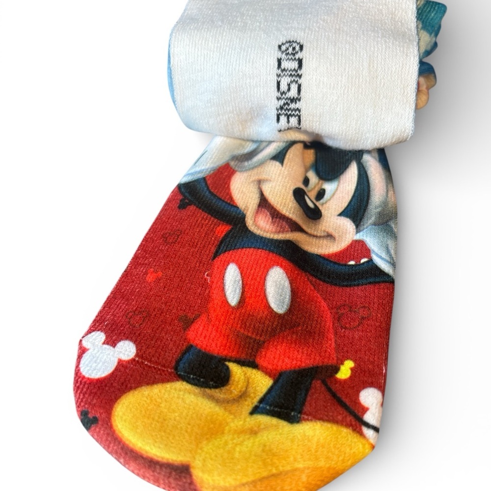 Disney Mickey Mouse Socks | 3-Pack | Adult Women’s 6–8 | NEW - Picture 4 of 5